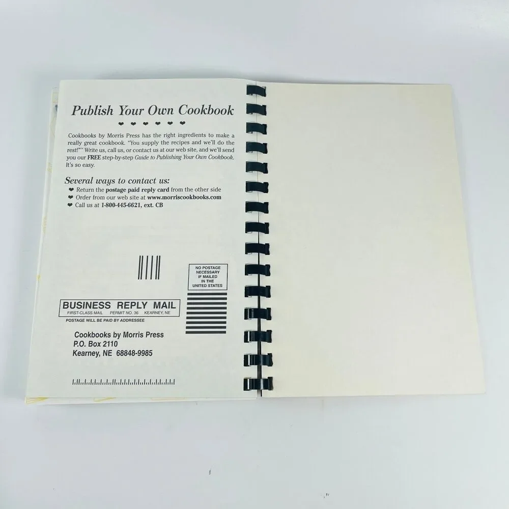 Recipes & Remembrances Bayard Chimney Rock Museum 1999 Cookbook Morris Press